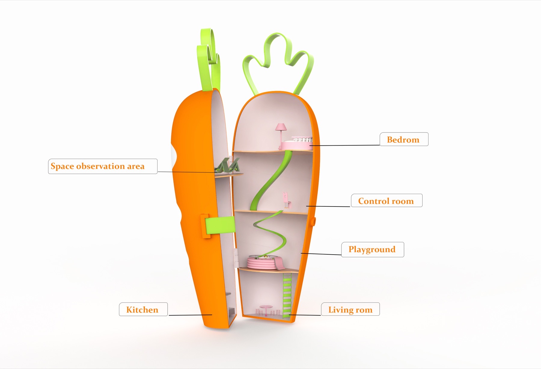 Carrot Dollhouse